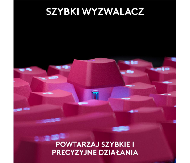 LOGITECH G PRO X TKL Rapid magenta 920-013253 - 1298664 - zdjęcie 8